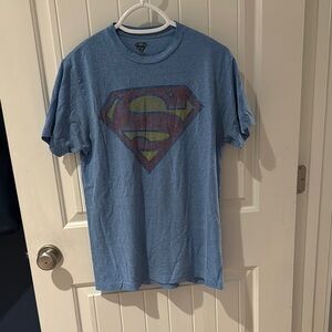 Superman Logo Blue T-Shirt, great condition